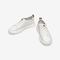 Bata小白鞋女单2021春夏商场新款真皮平厚底运动休闲板鞋WNN02BM1