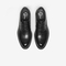 Bata商务正装鞋男2021冬季商场新款英伦真牛皮粗跟德比鞋R0061DM1