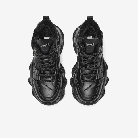 Bata高街老爹鞋女2024冬季商场新款厚底增高运动休闲单鞋9918DDM4