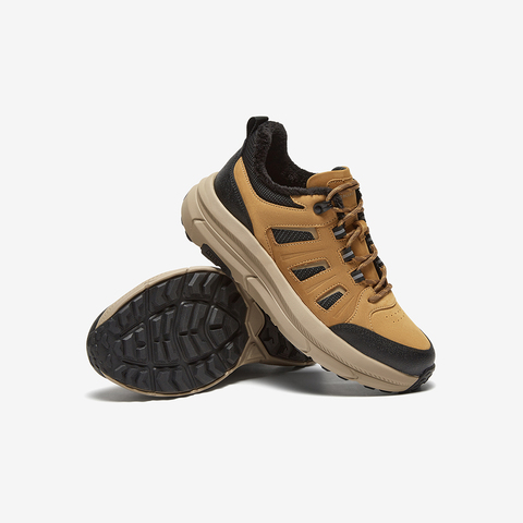 Bata休闲鞋男2024冬季新款厚底透气舒适牛皮通勤运动鞋F3818DM4