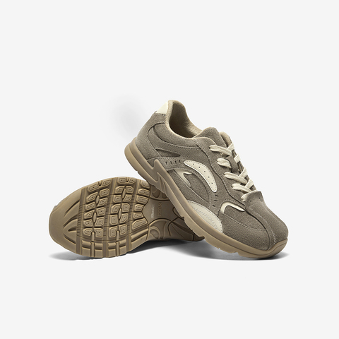 Bata休闲鞋女2025春季新款牛剖皮厚底通勤百搭运动鞋063R1AM5