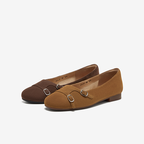 Bata浅口单鞋女2025春季新款羊皮百搭软底通勤舒适单鞋AVL47AQ5