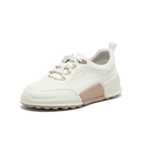 Bata休闲鞋女2025春季商场新款厚底通勤百搭牛皮运动鞋UNG02AM5