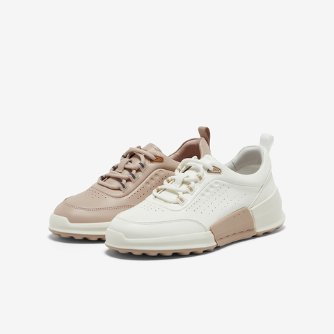 Bata休闲鞋女2025春季商场新款厚底通勤百搭牛皮运动鞋UNG02AM5