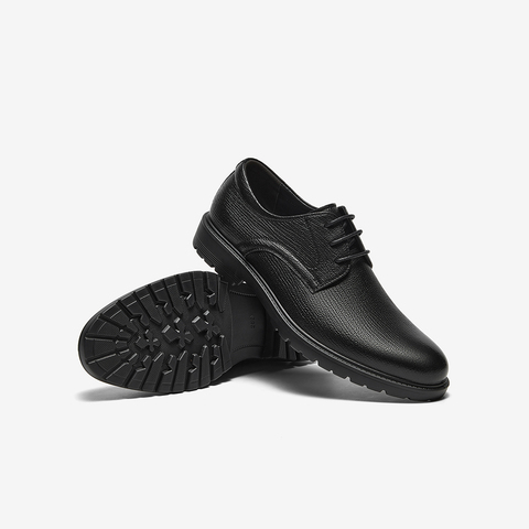 Bata英伦正装皮鞋男2025春商场新款羊皮商务通勤德比鞋26605AM5