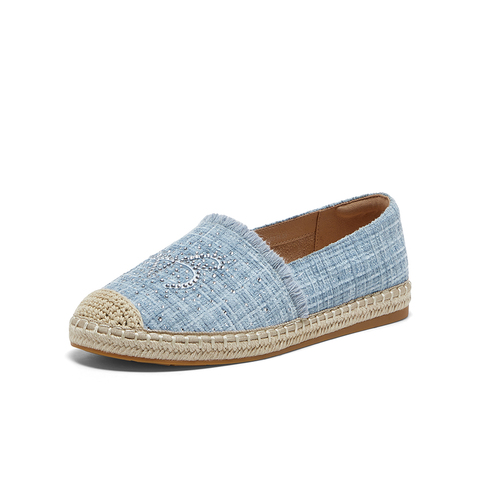 Bata渔夫鞋女2025春季新款通勤舒适百搭一脚蹬单鞋9571DAA5