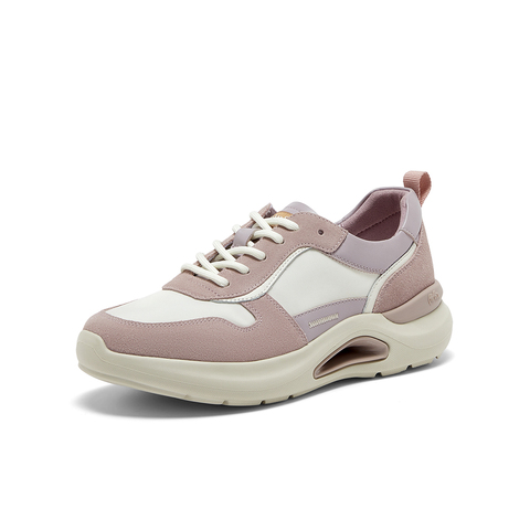 Bata休闲鞋女2025春季商场厚底透气通勤百搭运动鞋0730DAM5