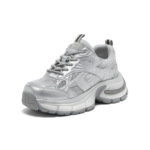 Bata老爹鞋女2025夏商场新款厚底通勤透气舒适运动休闲鞋AZA02BM5