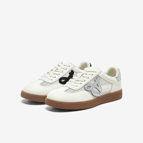 Bata休闲鞋女2025夏季新款厚底百搭通勤透气德训运动鞋817DDBM5