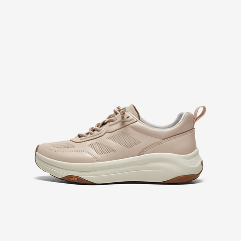 Bata休闲鞋女2025秋季商场新款厚底牛皮舒适通勤休闲鞋1S112CM5