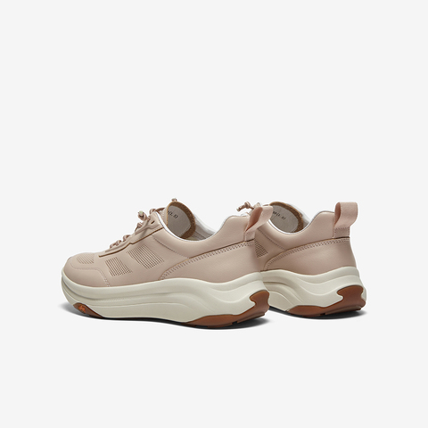 Bata休闲鞋女2025秋季商场新款厚底牛皮舒适通勤休闲鞋1S112CM5