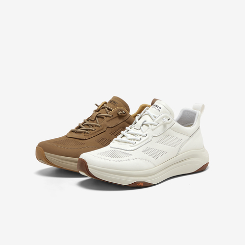 Bata休闲鞋男2025秋季商场新款厚底透气舒适通勤休闲鞋YC702CM5