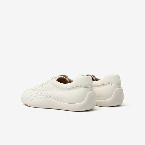 Bata休闲鞋女2025秋季商场新款羊皮通勤百搭德训软底板鞋ALI30CM5