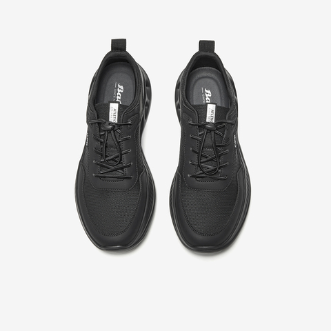 Bata休闲鞋男2025夏季商场新款厚底通勤透气运动鞋休闲鞋EYX10BM5