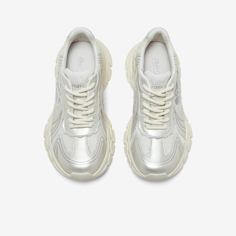 Bata高街老爹鞋女2025秋季商场新款厚底增高运动休闲单鞋11719CM5