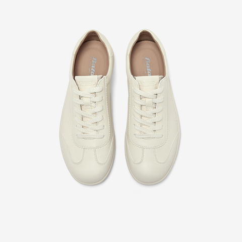 Bata休闲鞋男2025夏商场新款通勤牛剖皮软底德训运动鞋EYR30BM5