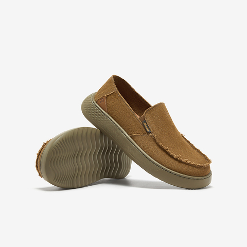 Bata乐福鞋男2025夏季新款休闲透气舒适厚底百搭一脚蹬W0011BM5