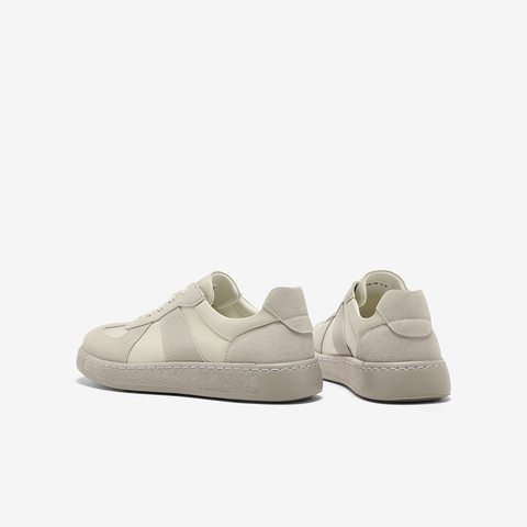 Bata休闲鞋男2025秋季新款牛剖皮透气舒适百搭厚底运动鞋18630CM5