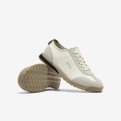 Bata休闲鞋男2025秋新款百搭通勤牛皮潮流德训运动鞋L3320CM5