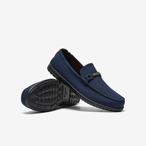 Bata乐福鞋男2025夏商场新款休闲透气舒适通勤百搭一脚蹬ESY02BM5