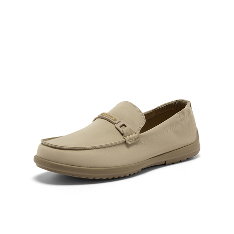 Bata乐福鞋男2025夏商场新款休闲透气舒适通勤百搭一脚蹬ESY02BM5