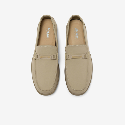 Bata乐福鞋男2025夏商场新款休闲透气舒适通勤百搭一脚蹬ESY02BM5