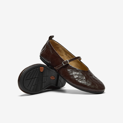 Bata羊皮书单鞋女2025秋商场新款百搭通勤浅口软底单鞋53968CQ5