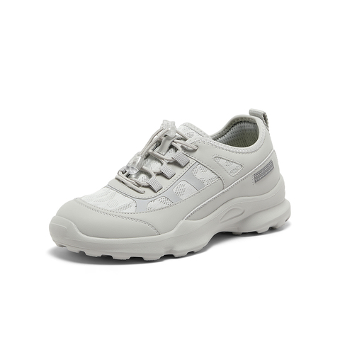 Bata休闲鞋女2025夏季商场新款厚底透气休闲百搭运动鞋A2017BM5