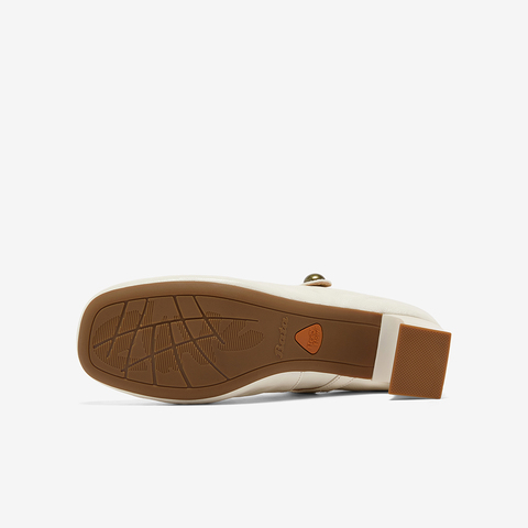 Bata玛丽珍单鞋女2025秋季商场新款复古软底甜美浅口鞋8921DCQ5