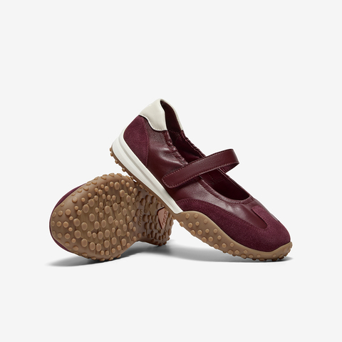 Bata休闲玛丽珍2025秋商场新款羊皮舒适通勤豆豆底单鞋AZX01CQ5