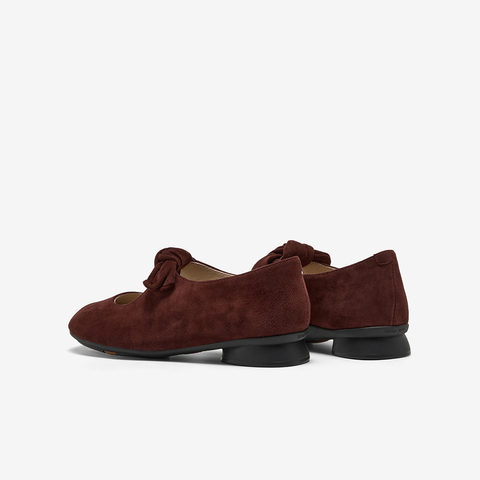 Bata玛丽珍女2025秋商场新款羊皮软底百搭浅口娃娃鞋单鞋AYB29CQ5