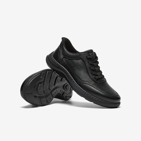 Bata休闲鞋男2025秋季商场新款羊皮通勤厚底通勤休闲皮鞋29282CM5