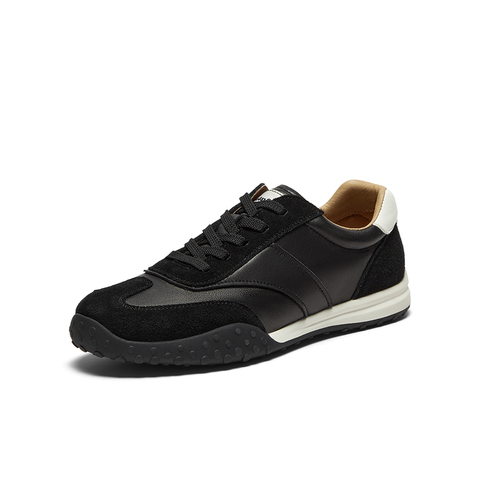 Bata休闲鞋男2025秋商场新款百搭通羊皮潮流德训运动鞋51069CM5