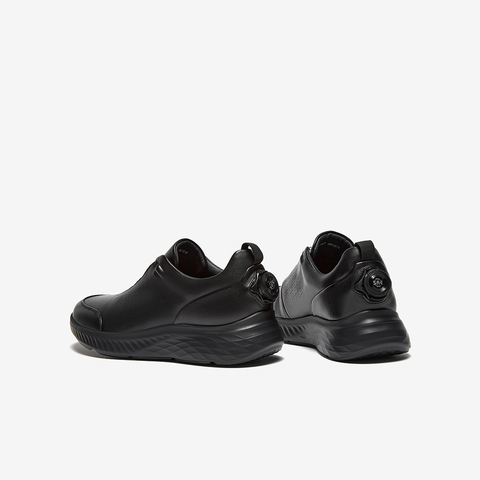 Bata休闲鞋男2025秋季商场新款牛皮厚底透气通勤休闲鞋24025CM5