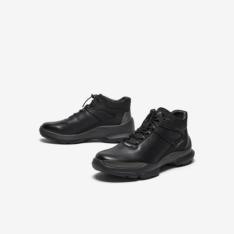 Bata时装靴男2025冬季商场新款通勤户外休闲厚底低靴W2741DD5