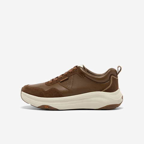 Bata休闲鞋女2025秋季商场新款牛剖皮厚底通勤百搭运动鞋A8A01CM5