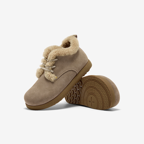 Bata毛毛鞋女2025秋商场新款复古英伦通勤牛剖皮系带单鞋30927CM5