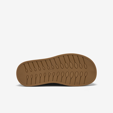 Bata勃肯毛毛鞋女2025冬季新款英伦牛皮通勤保暖厚底单鞋8581MDM5