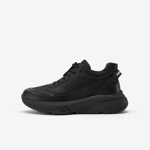 Bata休闲鞋男2025冬季商场新款牛皮厚底通勤休闲运动鞋25166DM5