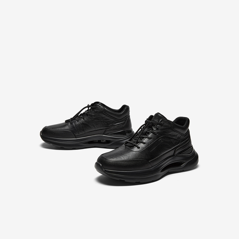 Bata时装靴男2025冬季商场新款通勤户外休闲厚底低靴FFP01DD5