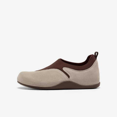 Bata休闲鞋女2025秋季商场新款牛剖皮百搭通勤舒适勃肯鞋88825CM5