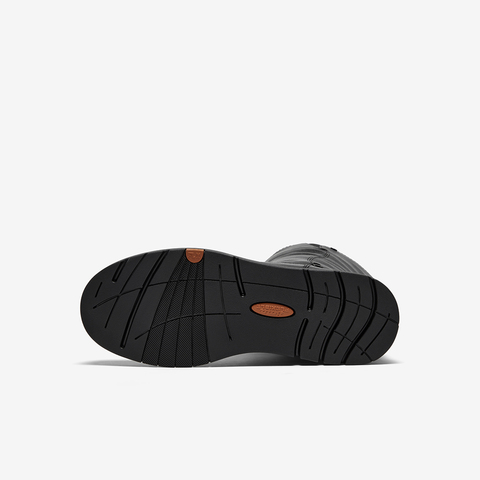 Bata时装靴子女2025冬季商场新款羊皮保暖厚软底通勤长靴ABN70DS5