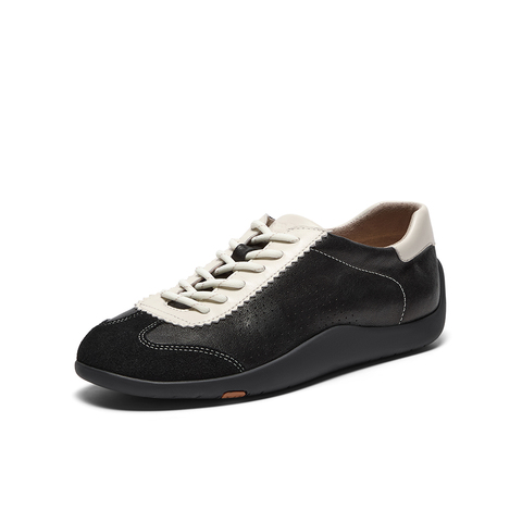 Bata德训鞋女2026秋季商场新款时尚百搭软底休闲运动鞋ALI45AM6