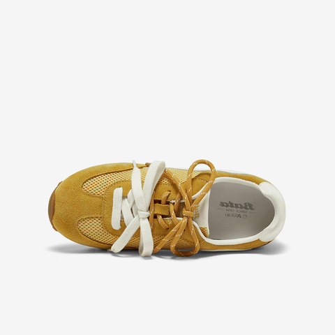 Bata休闲鞋女2025春秋新款通勤百搭德训轻便透气运动鞋B6831AM6