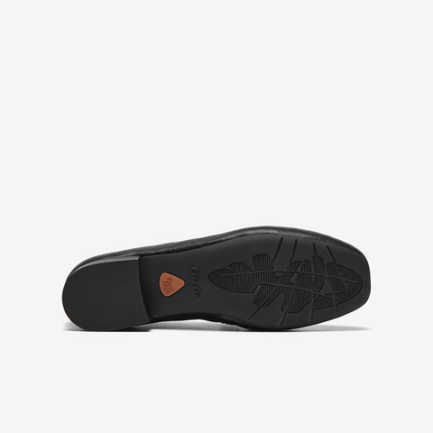 Bata乐福鞋女2026春季商场新款英伦羊皮通勤软底一脚蹬AAS28AA6