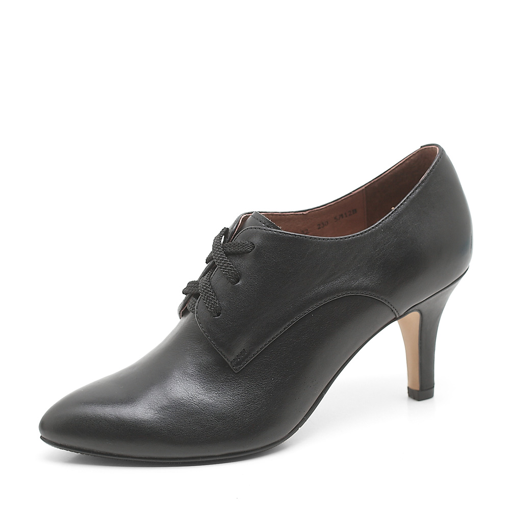 belle/百丽黑色秋季小牛女皮鞋jm 3sr32d
