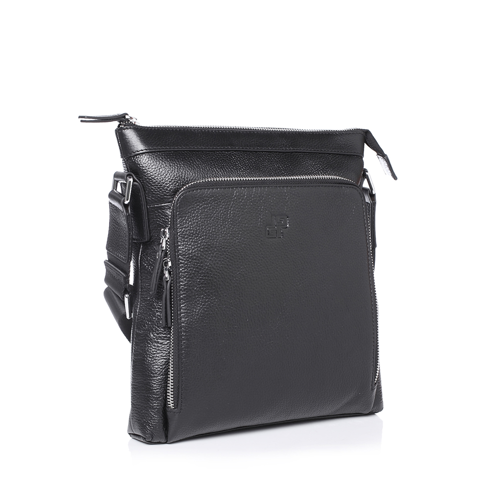 ist belle/百丽箱包夏季真皮黑色小型斜挎包d424-2