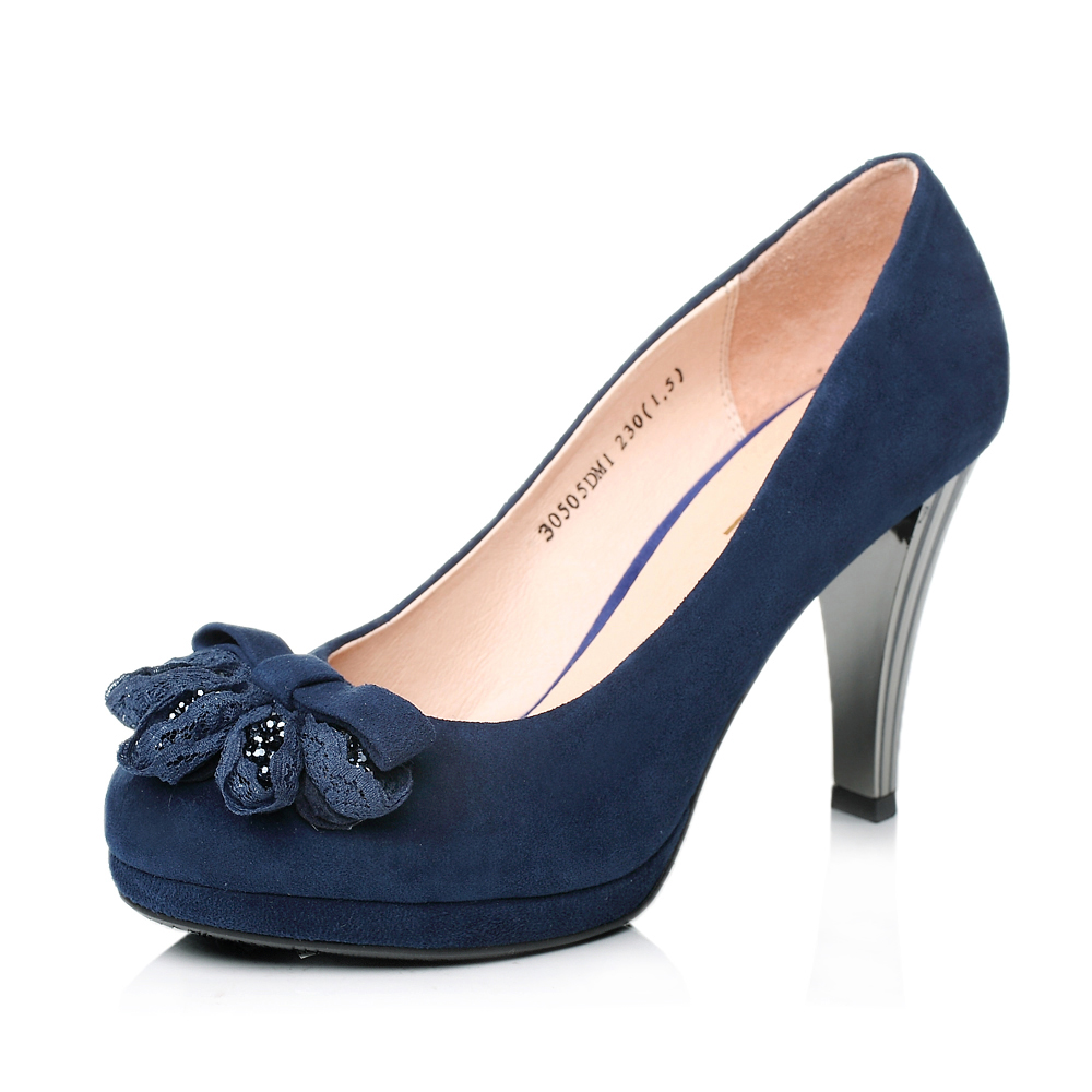 belle/百丽2013秋季兰羊绒女皮鞋30505cq3