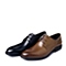 BELLE/百丽春季专柜同款棕色牛皮商务儒雅绅士男单鞋3ND01AM5