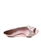 BELLE/百丽春季专柜同款粉色小牛皮革鱼嘴女鞋N9X1DAU5 专柜1